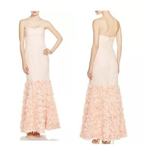 JS Collection Women’s Rosette Dress Sz 8 Pink